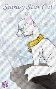 Snowy Star Cat