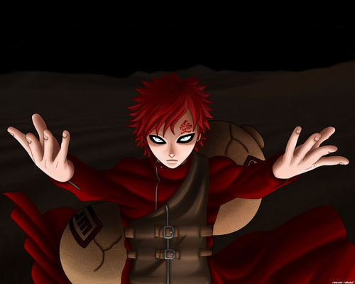Gaara of the sand