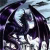 Purple-black dragon