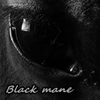 Black mane
