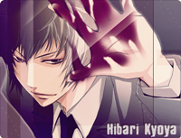 Hibari Kyoya.